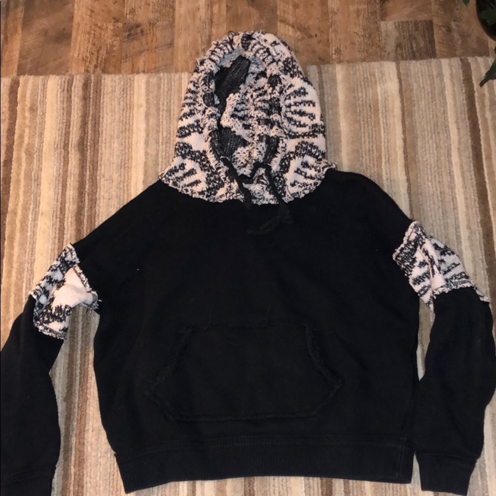 Free People woven sweatshirt